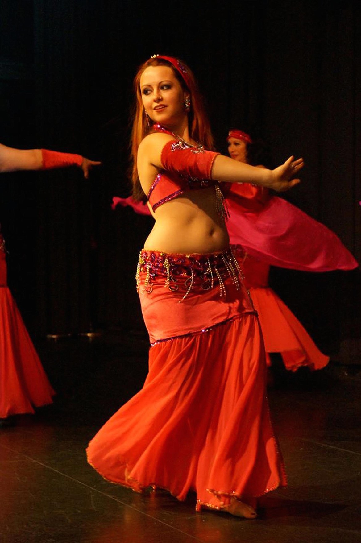 &#151;Courtesy photo
A Northwest Belly Dance troupe member performs in a recent show. The group will be performing at the Pearl Theater on Oct. 8 from 7-9 p.m.