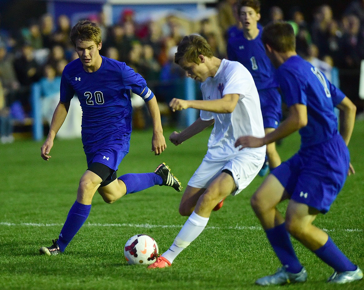 Jon Sigurdsson on this shot would score the first goal under the lights at Flip Darling Field.