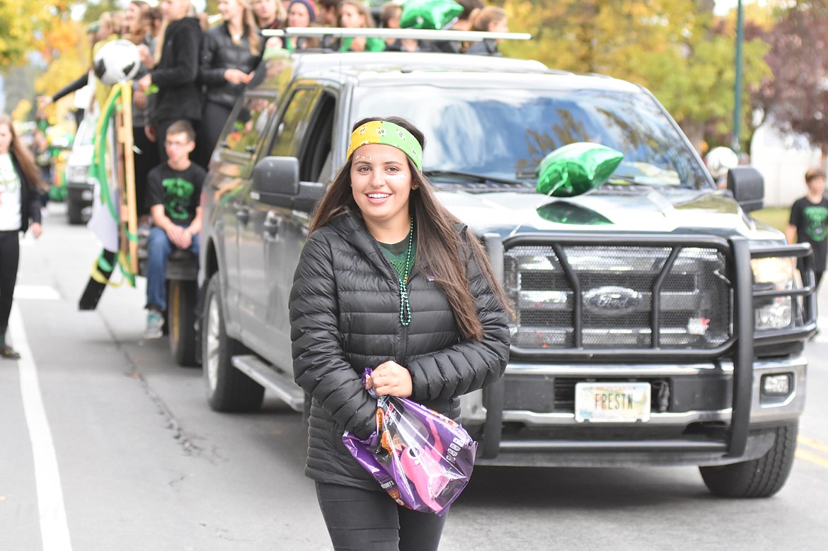 The Whitefish High School Homecoming parade made its way through downtown Friday afternoon.