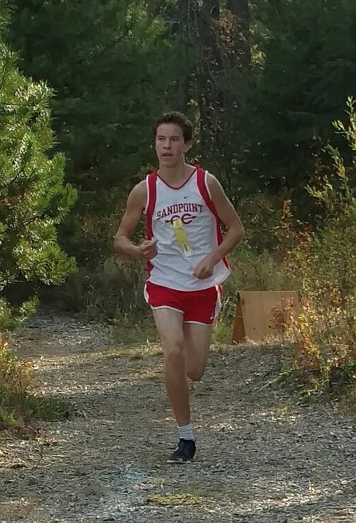 &#151;Courtesy photo
SMS cross country runner Jett Lucas finished first in a recent race at Timberlake.