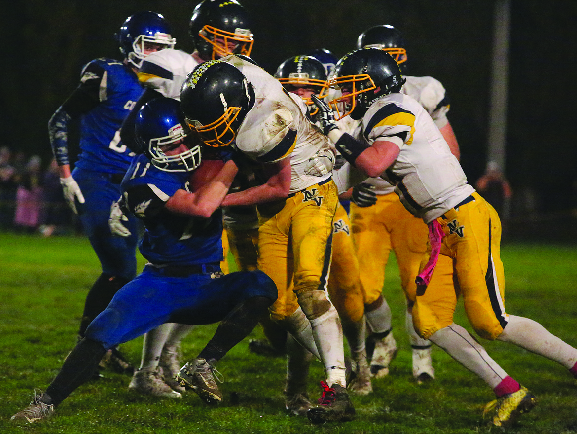 Connor Vanderweyst/Columbia Basin Herald
Action from Warden&#146;s crossover game with Naches Valley.