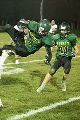 Quincy shuts out Grandview in season finale