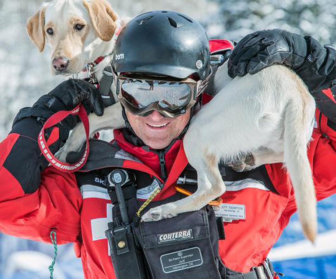 Jeff Thompson, pictured with his avalanche rescue dog, Annie, is the new director fo the Idaho Panhandle Avalanche Center.

&#151;Photo courtesy U.S. FOREST SERVICE