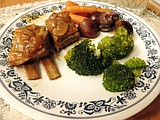 Barbequed Lamb Riblets
