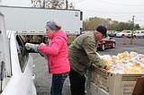 Baskets of blessing Thanksgiving packages distributed Tuesday, Wednesday at food bank