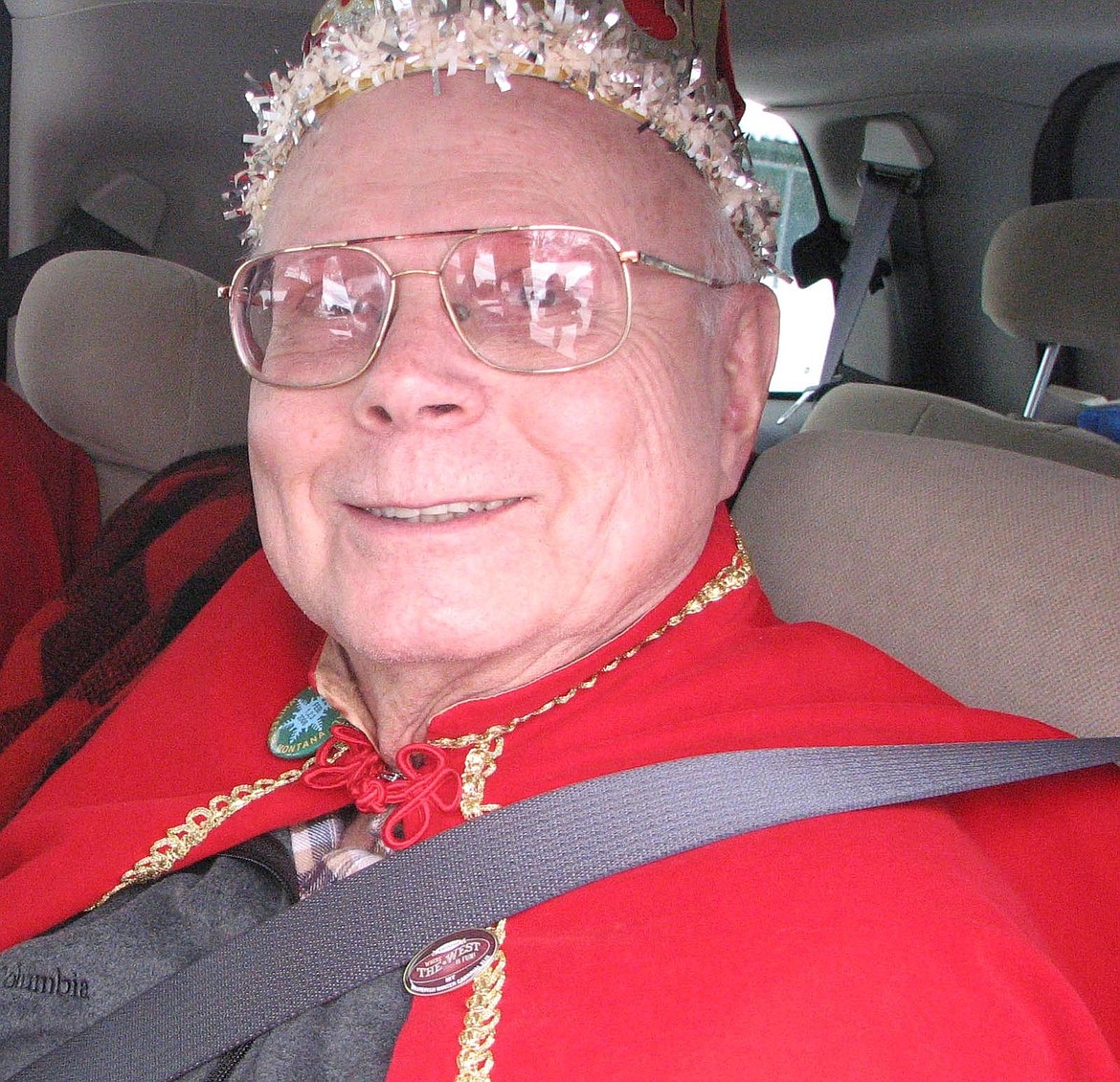 Ralph Ammondson when he served as senior king for the Whitefish Winter Carnival in 2008.