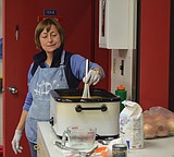 In Canyon, groups come together to give free dinners