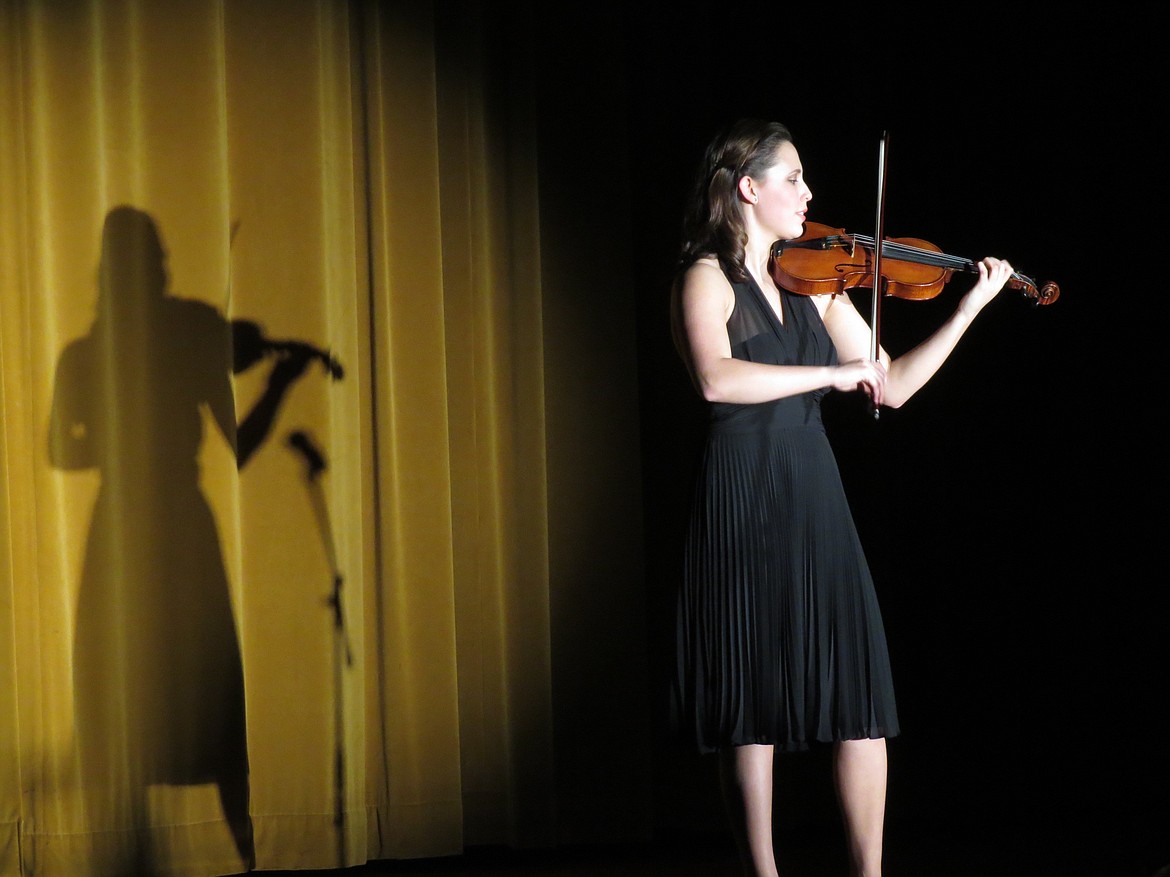 &#151;Courtesy photo
Sandpoint High School senior Nichol Reed is Sandpoint's 2017 Distinguished Young Woman and competed last month in the state comptetion in Idaho Falls.