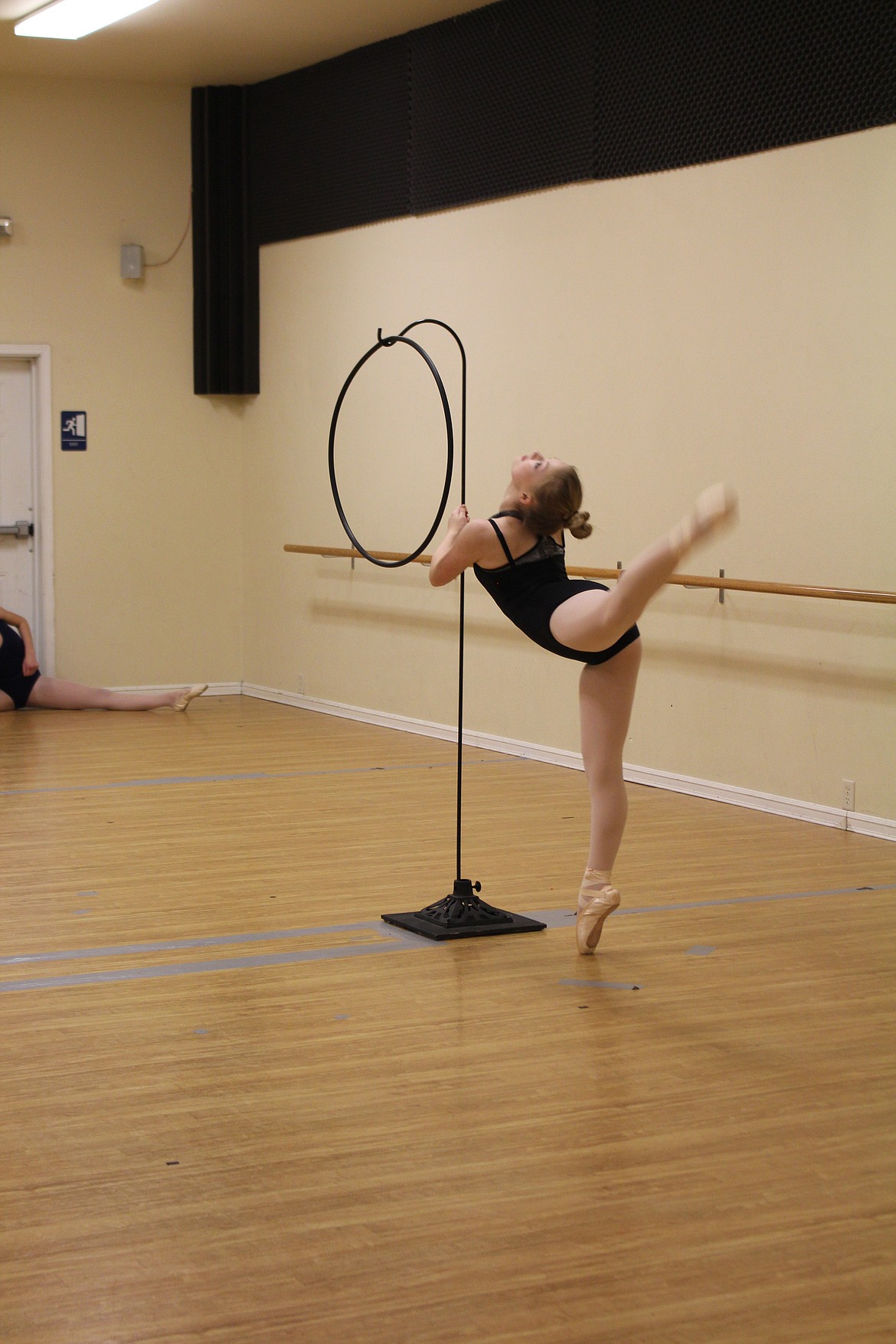 Cheryl Schweizer/Columbia Basin Herald
A soloist practices a selection from &#145;The Snow Queen.&#146; The ballet is scheduled for the first weekend in January.