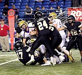 One final great game for Royal Knight Kaden Jenks Royal tops Connell, 25-10, for state 1A football crown