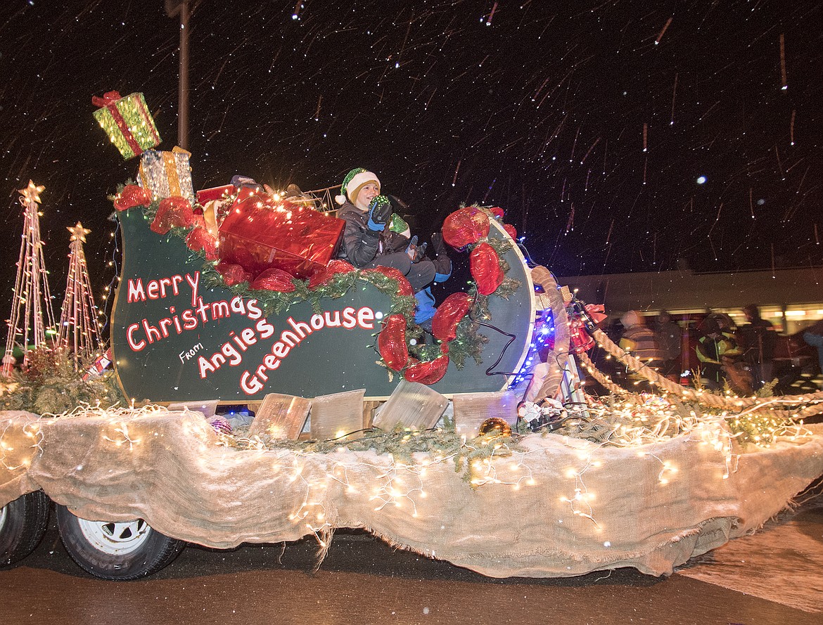 Angie&#146;s Greenhouse always has a great float.