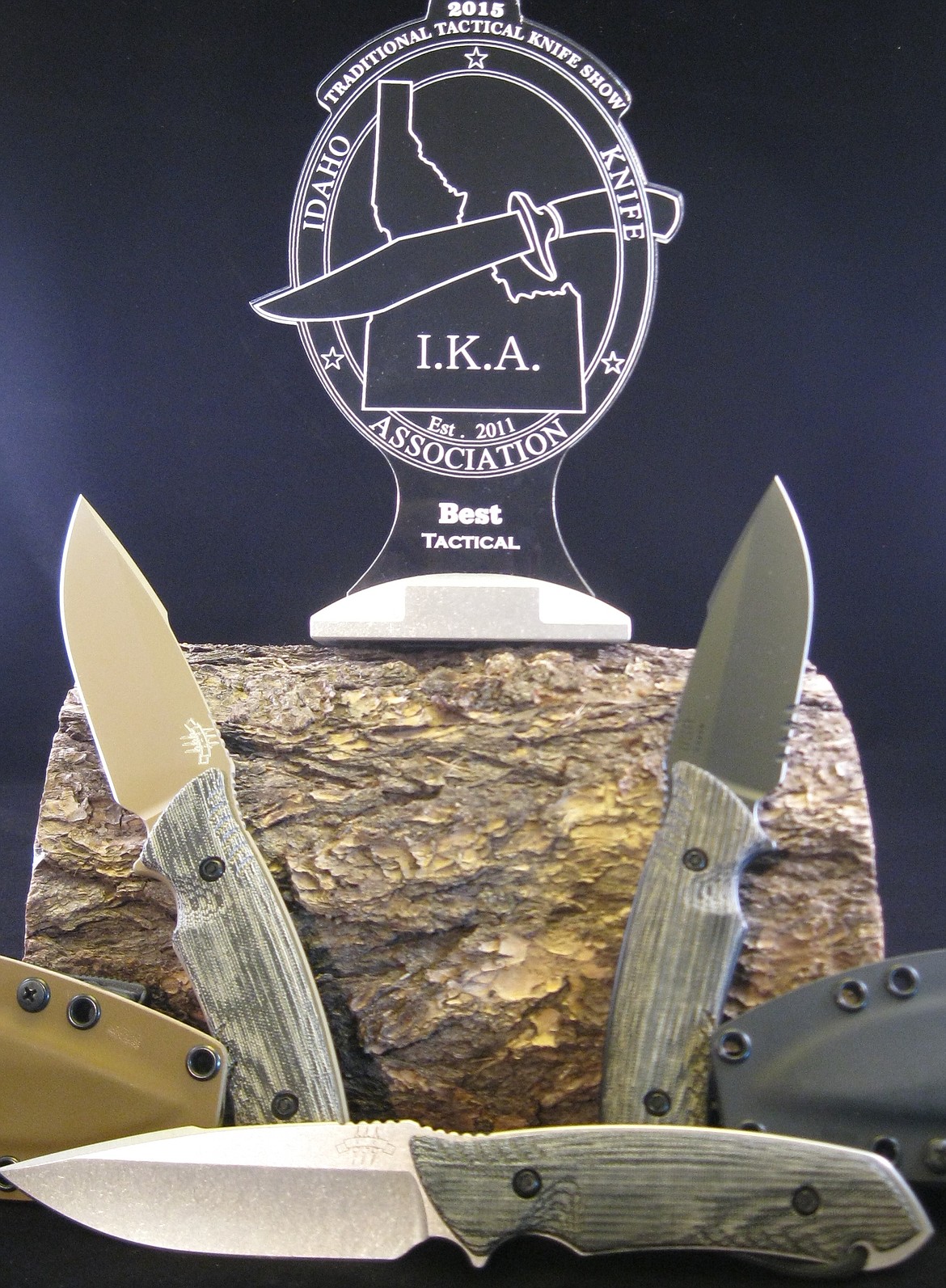 &#151;Courtesy photo
Attleboro Knives were named the 2015 Tactical Knife winner by the Idaho Knife Association.