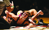 Moses Lake notches seven straight first-round pins, steamrolls Davis 62-16