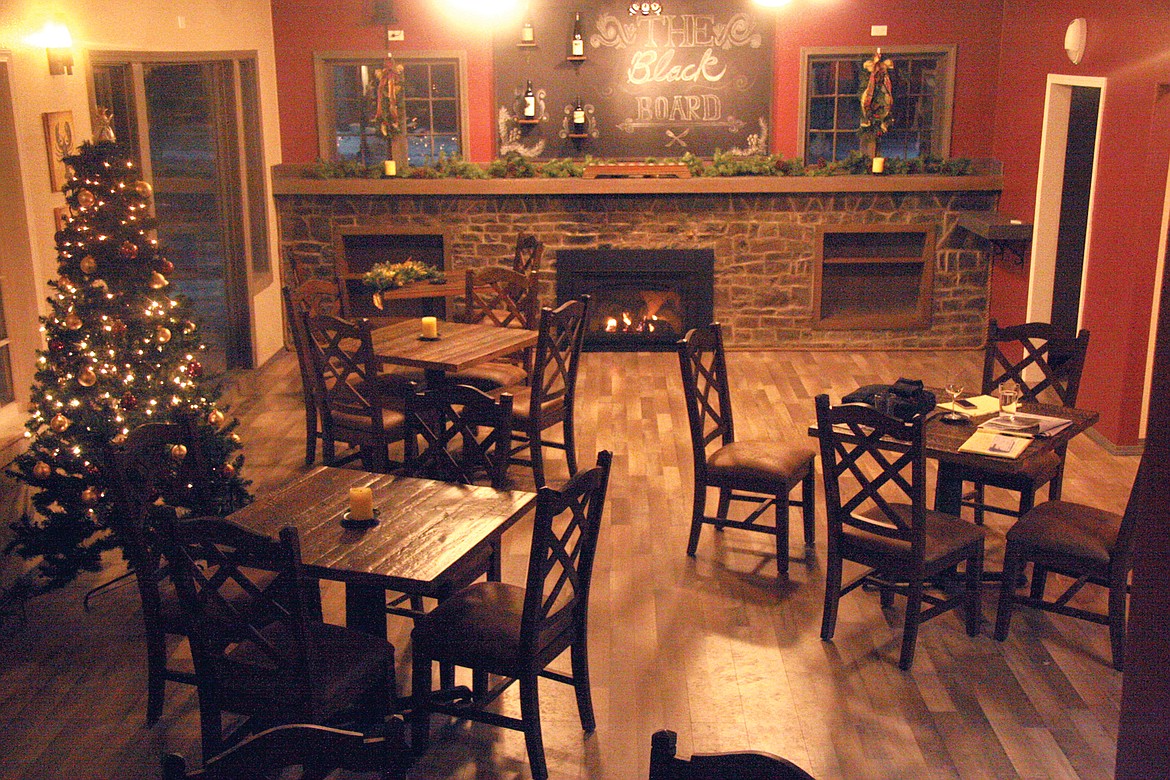The owners of the Black Board Bistro pride themselves on the &#147;comfy and intimate&#148; atmosphere. (Bethany Rolfson/TWN)