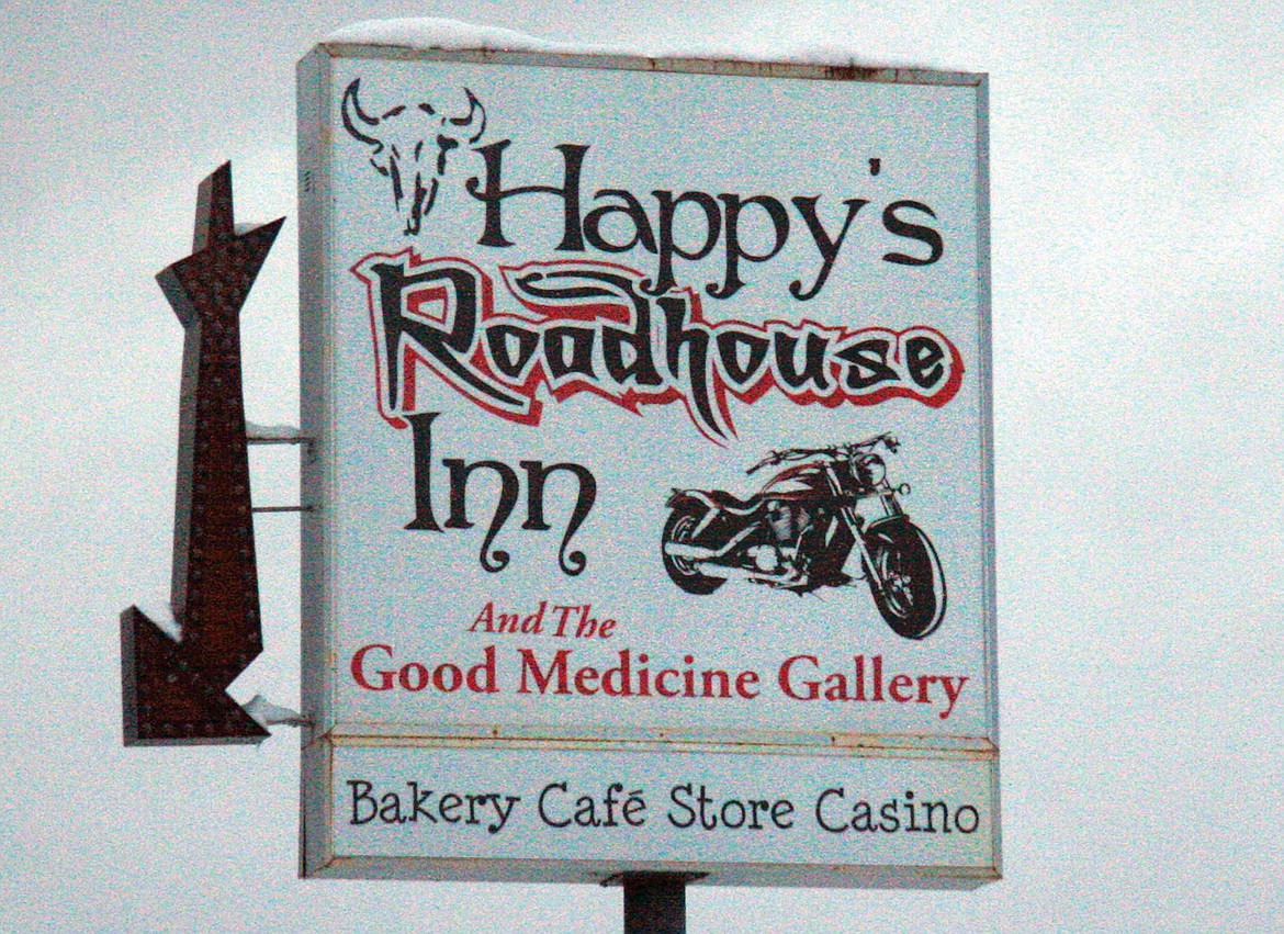 Happy&#146;s Roadhouse Inn sits almost directly in the middle of Kalispell and Libby on U.S. Highway 2. (Bethany Rolfson/TWN)