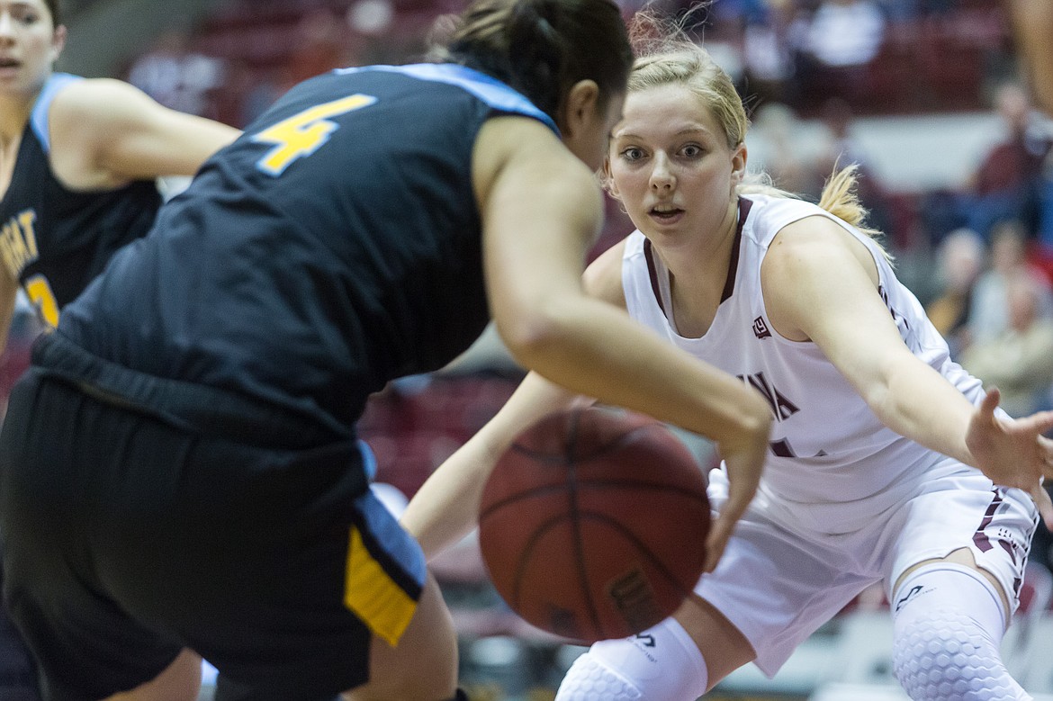 &#151;Courtesy photo
After games against Wyoming and Colorado State, Madi Schoening and the Lady Griz will tip off their Big Sky schedule on Thursday against Idaho State.