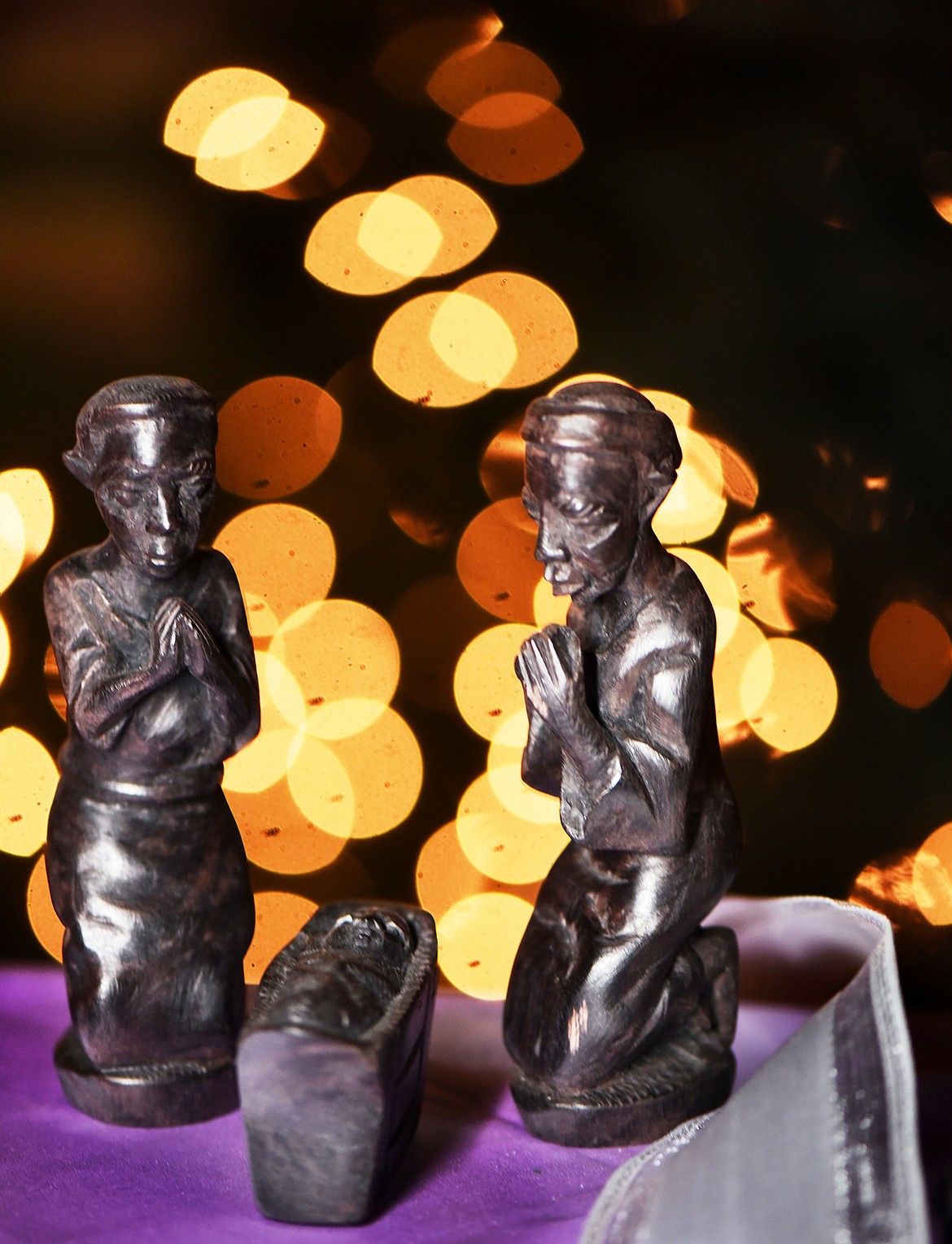 A Nativity set from Africa.