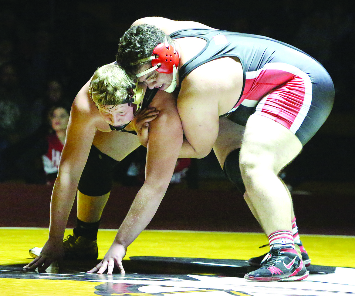 Connor Vanderweyst/Columbia Basin Herald
Action from Moses Lake and Othello's dual on Thursday at Moses Lake High School.