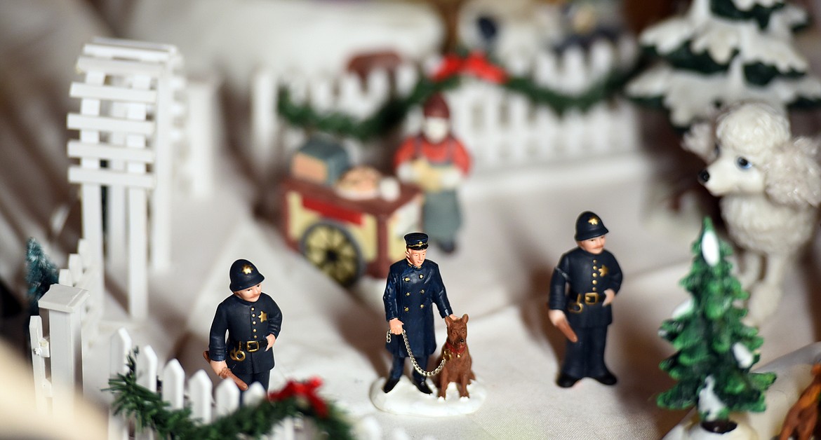 BLASDEL HAS collected ceramic Christmas houses and figurines since the 1970s.