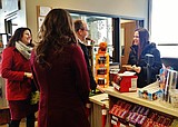 Church members surprise Christmas Day workers with gifts