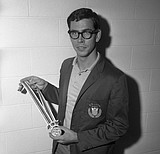 Yesterdays: Hugh Foley of Martin City runs in Seattle with Olympic torch