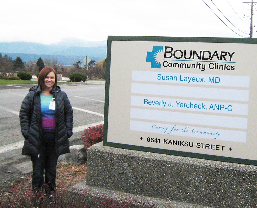 &#151;Courtesy photo
Welcome Beverly J. Yercheck, ANP-C to Boundary Community Clinics. As an Adult Nurse Practitioner, Beverly Yercheck will be working closely with Dr. Susan Layeux in the primary care/rural health clinic. Ms. Yercheck and her family are relocating from North Carolina.
 &#147;The warm welcome I received was so appreciated,&#148; Ms. Yercheck said. &#147;I am excited to be working with Dr. Layeux and the team at Boundary Community Hospital and Clinics providing care to the Bonners Ferry Community.&#148;