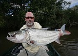 Joern has traveled the world in search of exotic fish on a fly