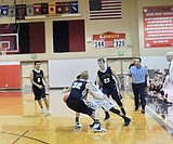 Royal basketball boys win one