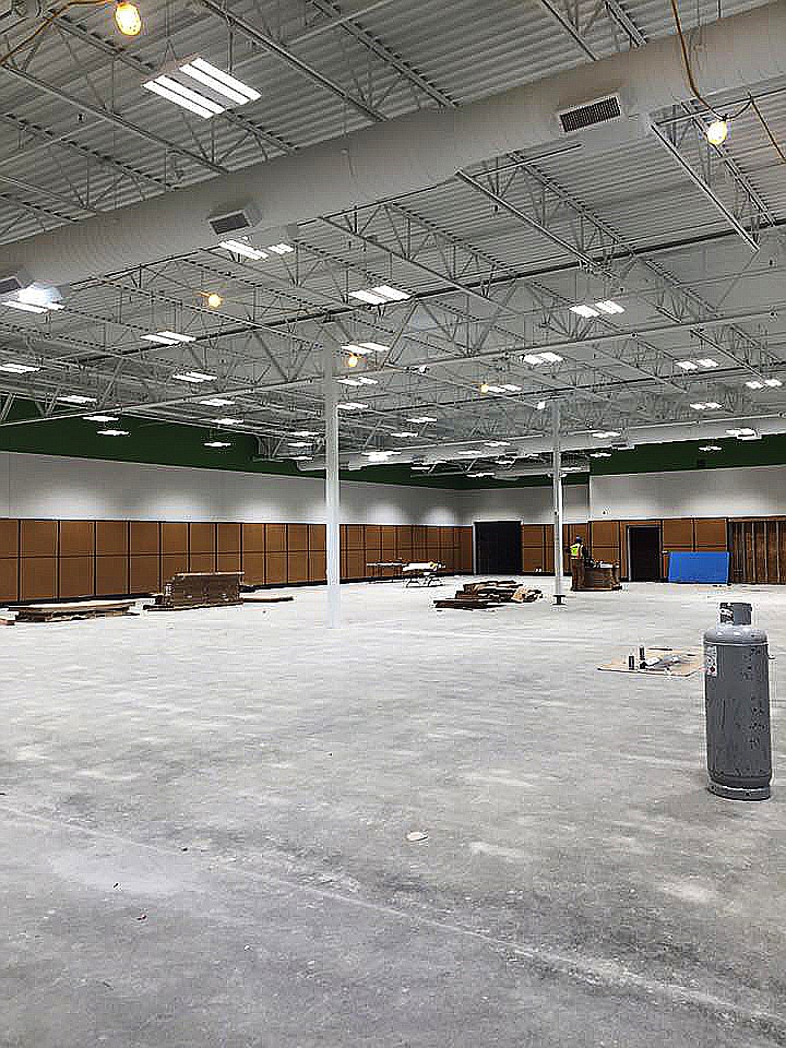 Sportsmans Warehouse Facebook
Work crews are making progress getting the 22,878-square-foot Sportsmans Warehouse building in Moses Lake ready for the grand opening Feb. 23.