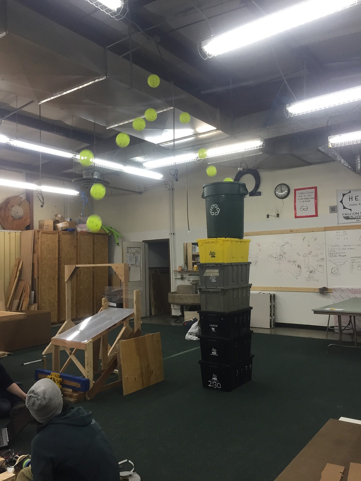 &#151;Courtesy photo
The Bonners Ferry High School Robotics Team Alpha's prototype.