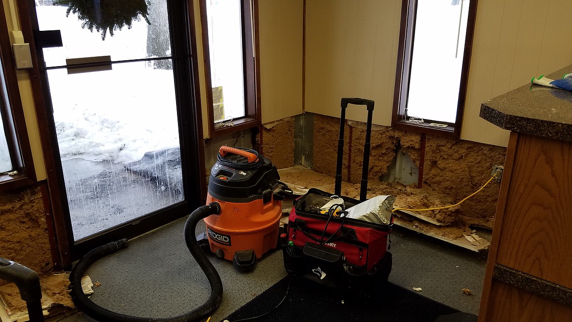 Courtesy Photo - The Royal School District office was in the path of the flood.