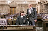 Moses Lake students serve as pages in state House