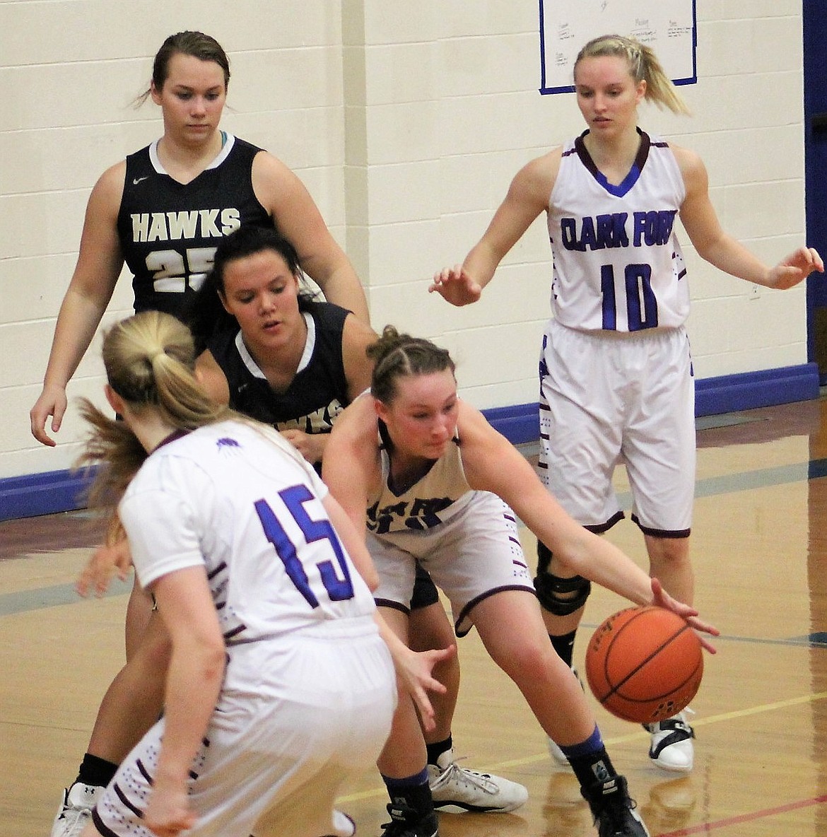 Top-ranked Lady Cats and the Blackhawks had a matchup on Friday night in Superior during Senior Night. Cats lost 50-28.