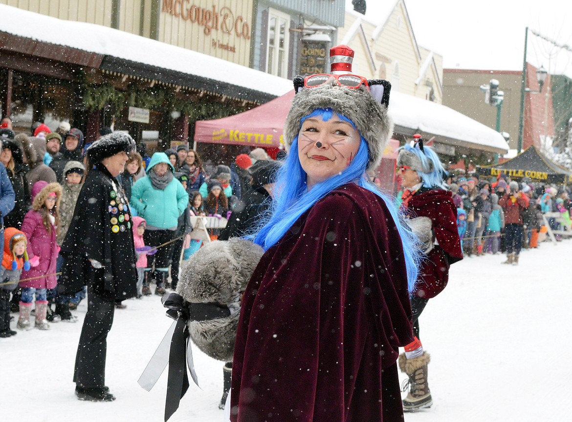 Hundreds lined Central Avenue Saturday for the 58th annual Whitefish Winter Carnival Grand Parade. This year&#146;s theme was &#147;One Fish, Two Fish, Whitefish&#148; a nod to the many colorful Dr. Seuss children books. (Heidi Desch/Whitefish Pilot)