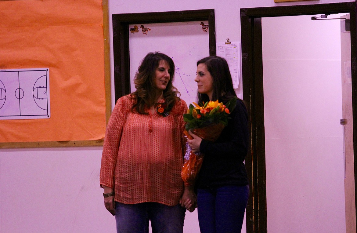 LEFT TO right: Heather Worrall and Rachel Worrall.