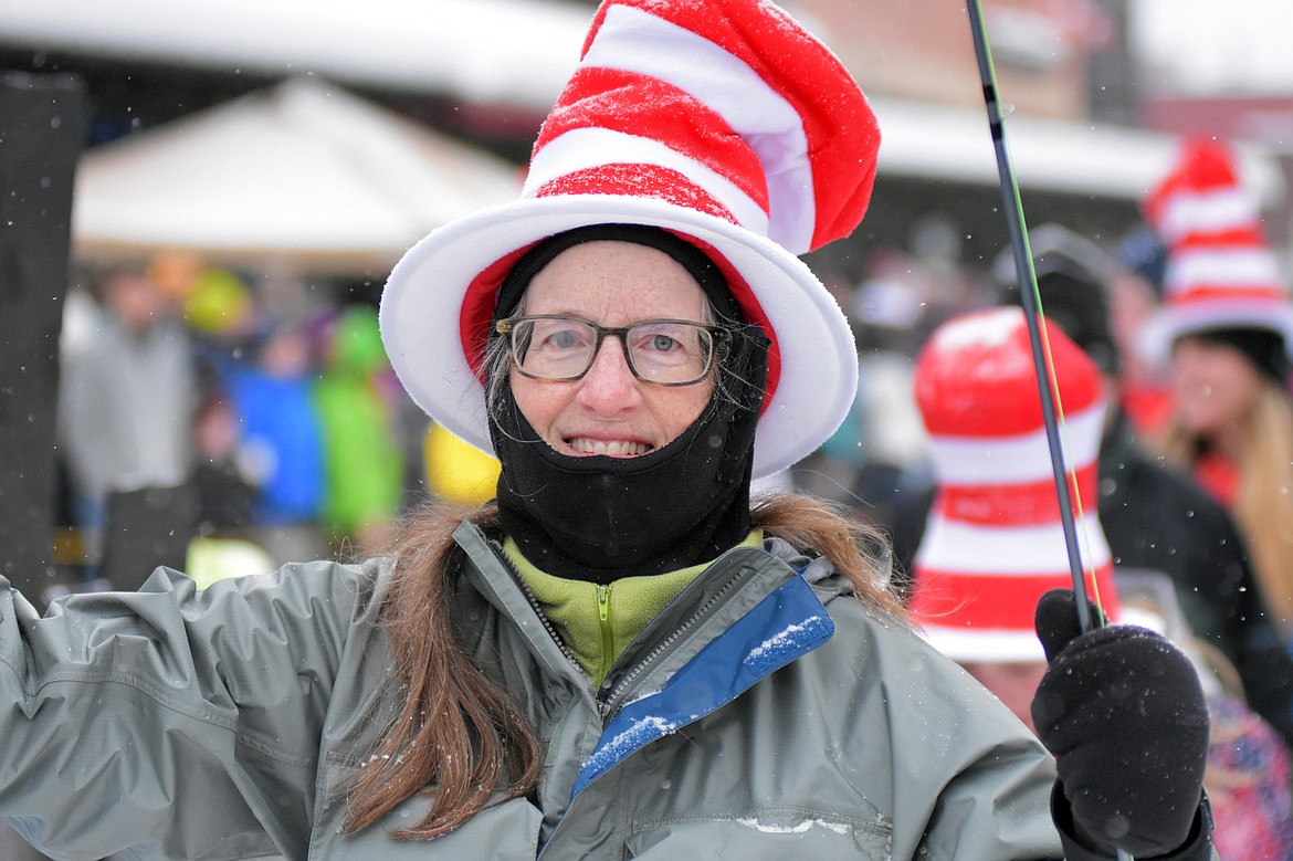 Hundreds lined Central Avenue Saturday for the 58th annual Whitefish Winter Carnival Grand Parade. This year&#146;s theme was &#147;One Fish, Two Fish, Whitefish&#148; a nod to the many colorful Dr. Seuss children books. (Heidi Desch/Whitefish Pilot)