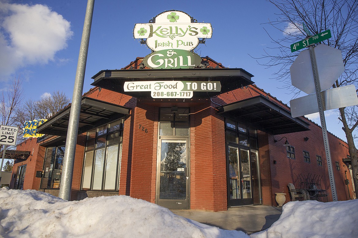 LISA JAMES/ PressKelly's Irish Pub &amp; Grill on 4th Street in downtown Coeur d'Alene.