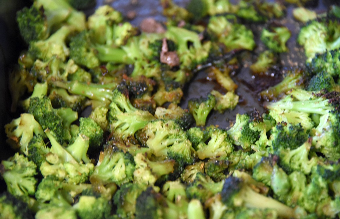 Dan Bolyard/courtesy photo
Oven-cooked broccoli retains its flavor much better than boiled or steamed.