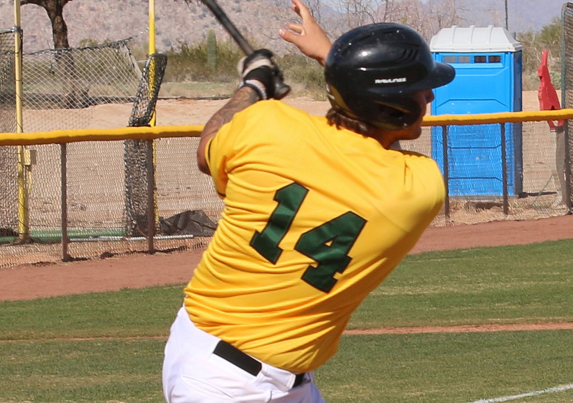 Central Arizona College photoOthello native Alix Garcia is currently sixth in the Arizona Community College Conference in hitting with a .417 batting average.