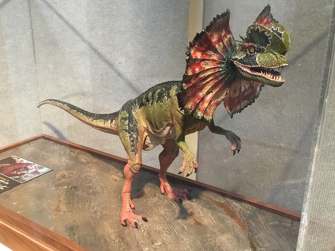 MAQUETTES FROM from the movie &#147;Jurassic Park&#148; are on temporary display at the Bigfork Art and Cultural Center. (Courtesy photos)