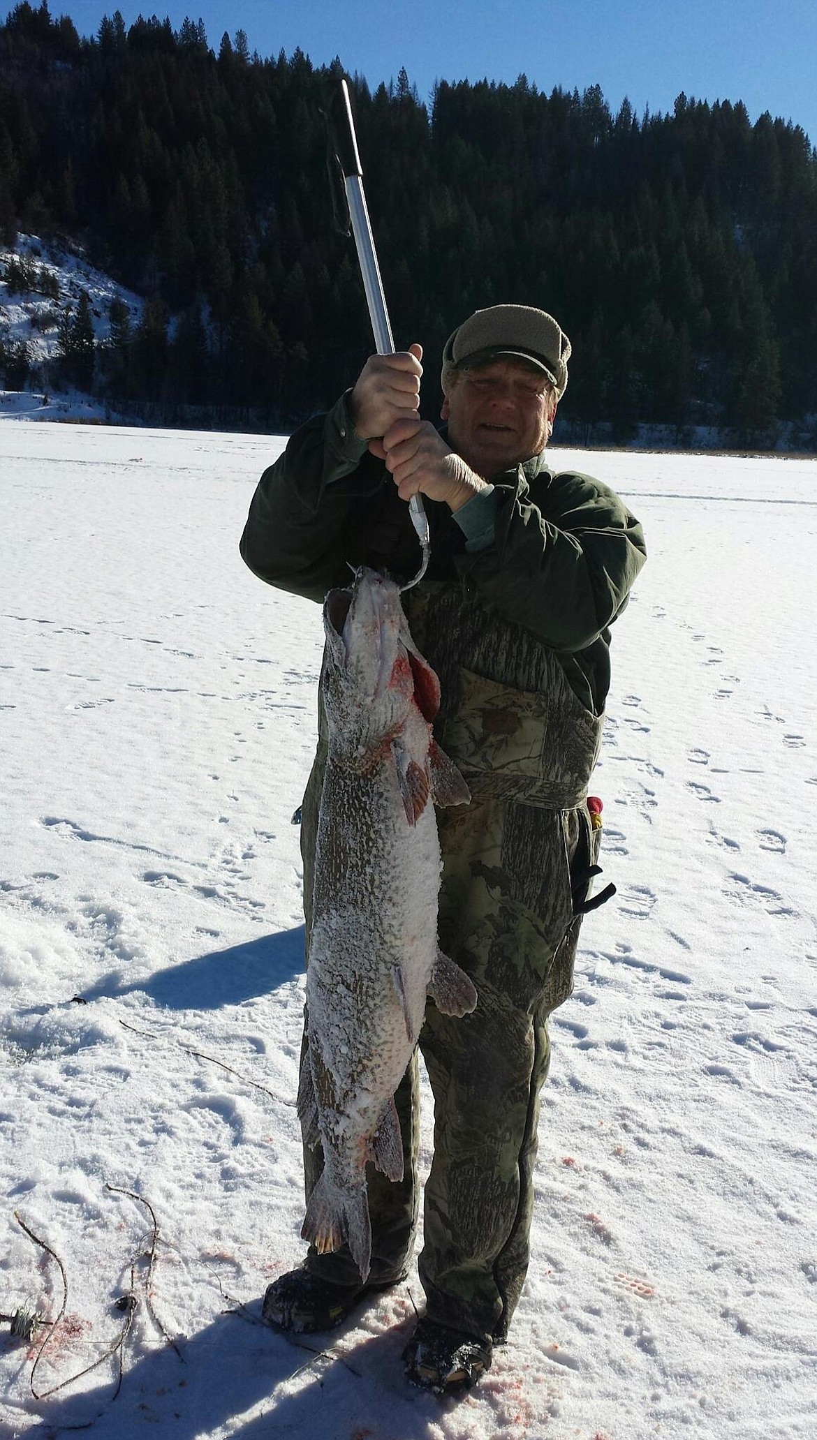 Jack Fullerton of Hayden hauled this 30-pound northern pike out of a North Idaho lake he preferred not to publicly identify.
(Courtesy photo)