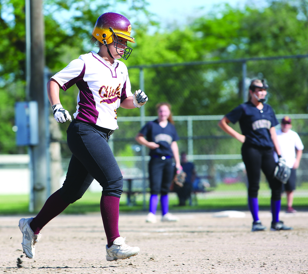 Connor Vanderweyst/Columbia Basin Herald
Brooklyn Bailey returns after starting in center field as a freshman.