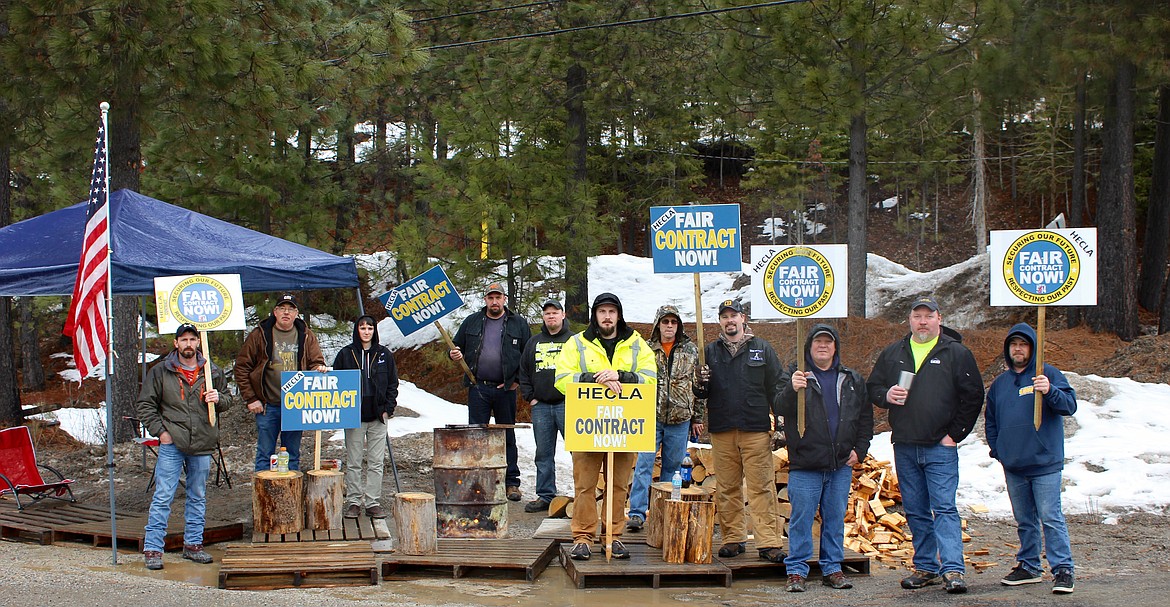 Lucky Friday miners strike | Coeur d'Alene Press