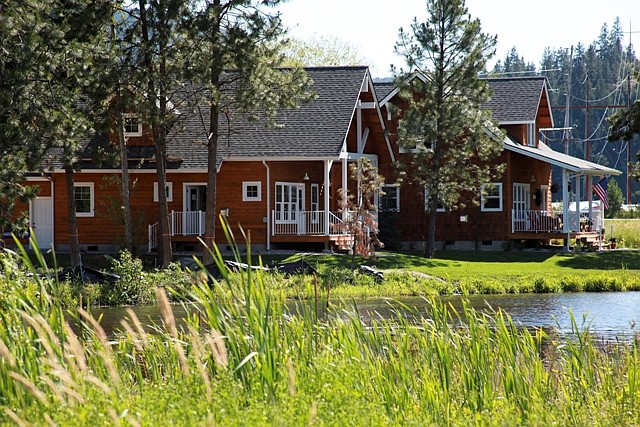 Courtesy photo
Parkside Bungalows sit along a private inlet of Lake Pend Oreille.