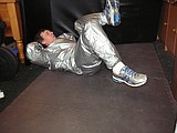 Diving into a sauna (suit)