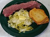 Cook your corned beef slowly for tenderness