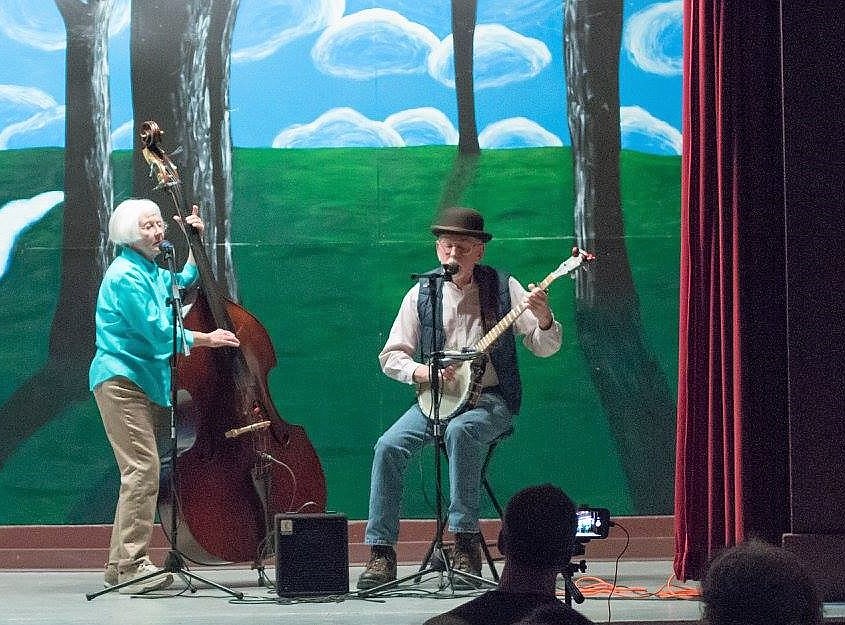 Bob and Judy Bungarz performed several melodies during the PEAK Variety Show last month in Alberton.