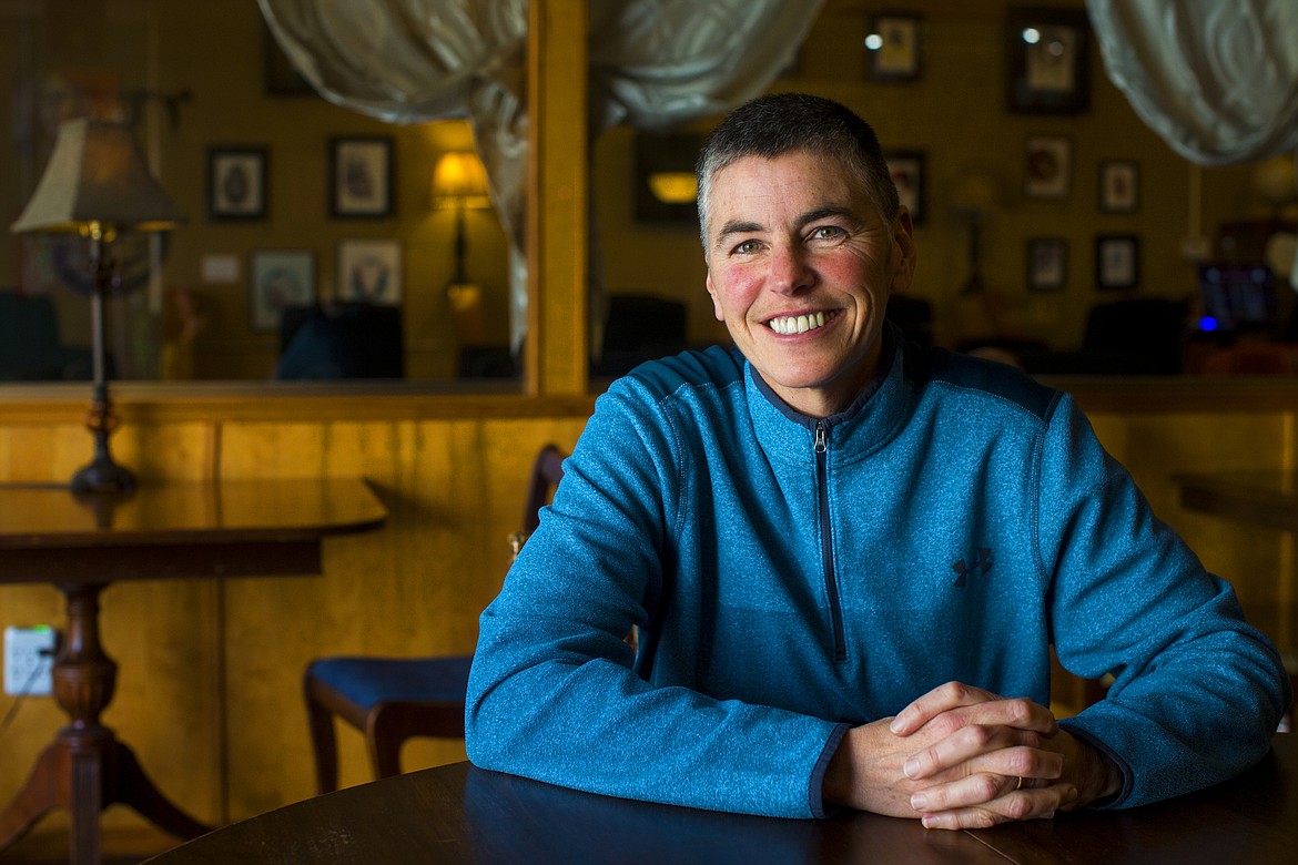 LOREN BENOIT/Press
Juli Stratton, a founder of North Idaho Pride Alliance, is a human rights powerhouse. She went to Boise this month to gather information and advocate while learning how to help build compassionate communities. She is photographed Tuesday at Calypsos in Coeur d&#146;Alene.