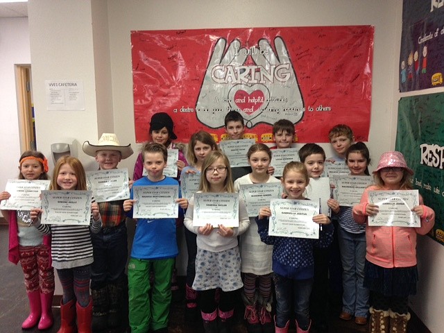 &#151;Courtesy photo
Here at VVES, we have a lot to celebrate and I am honored to highlight the following students for being recognized for the character trait of caring. The students are:
Charlie Patton, Gracie Munden, Amauri Ortiz, Allie Johnson, Petyon Malizia, Libby Smith, Cameron Kerttu, Taren Bateman, Jack Webster, Kaitlynn Kittell, Kai Aitken, Mary Moon, Jasmin Stolley, Teresa Shottanana-Pounce, Lylah Anderson, Markynn Pluid, and Quentin Phelps-Beagle.