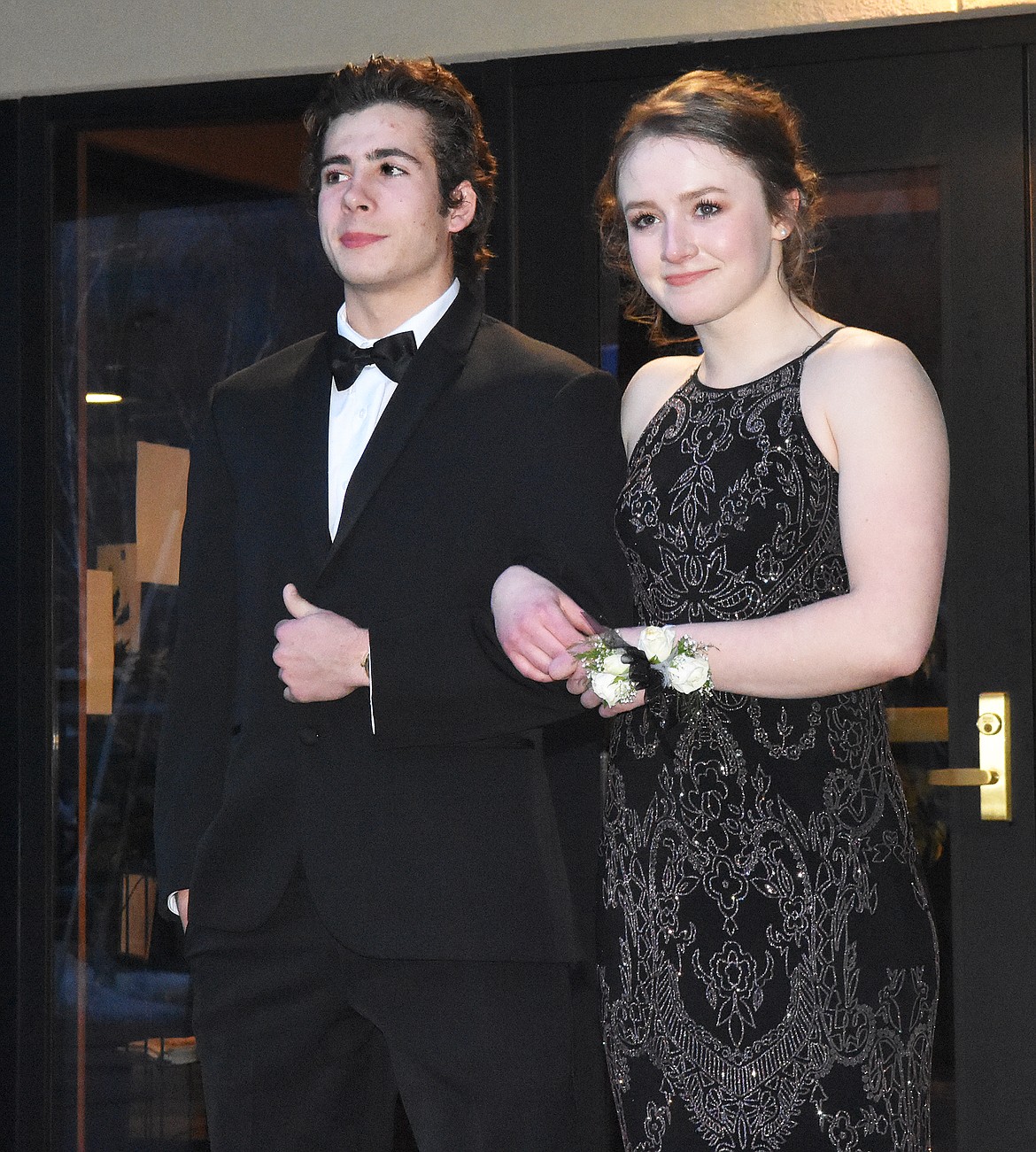 Whitefish High School students participated in the Prom Grand March Saturday at the O'Shaughnessy Center.